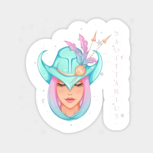 Zodiac Sagittarius : Born in December Sticker